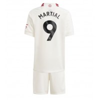 Dětský Fotbalový dres Manchester United Anthony Martial #9 2023-24 Třetí Krátký Rukáv (+ trenýrky)
